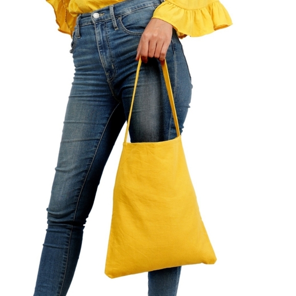 Bundle of 2 Khaki Shopping Totes New With Tag - Picture 3 of 3